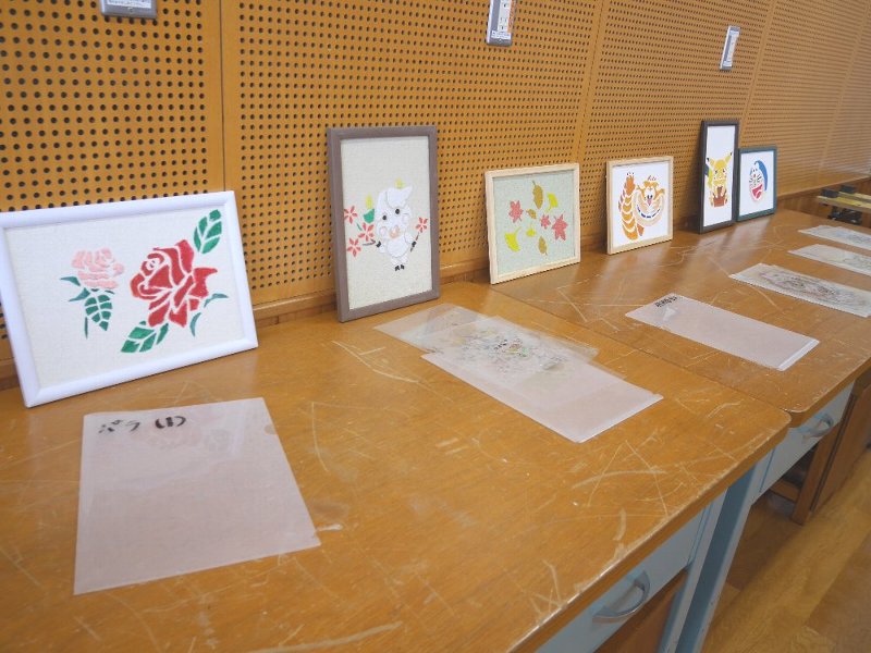 左官絵の見本