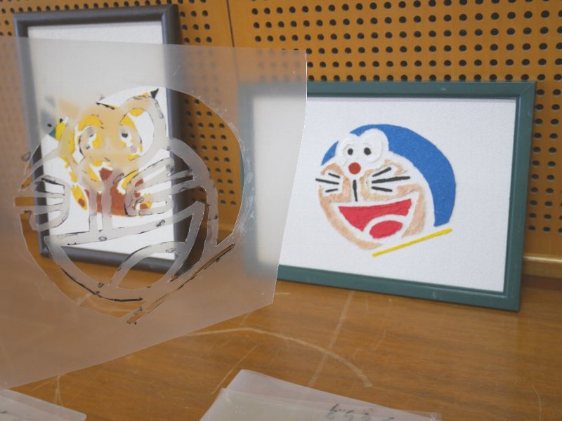 左官絵の型紙